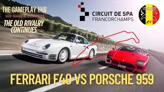 Ferrari F40 vs Porsche 959 – 80s Supercar Showdown at Spa | Gran Turismo 7