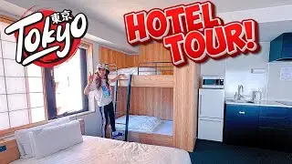 La nostra casa…a Tokyo! 🇯🇵 Hotel Tour 🏨 Viaggio Giappone