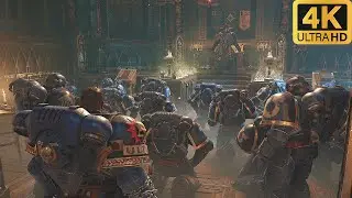 Ultramarine Sermon Scenes - Warhammer 40,000 Space Marine 2