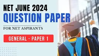 UGC NET|June|2024|General - paper 1|