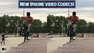 New iPhone HEVC Video Codec - Half The Space, Same Quality?