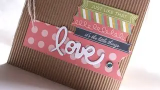 Tutorial Mini Album Scrapbook 