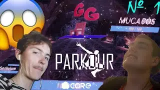 Играем в Корчик! (Core) Потеем в паркуре:)1 часть!