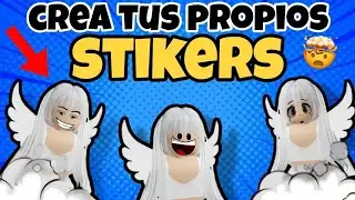 COMO HACER STIKERS PARA MI AVATAR EN 5 MINUTOS GRATIS