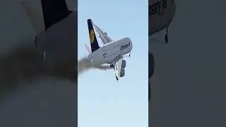 plan landing crash #viralpost #viral