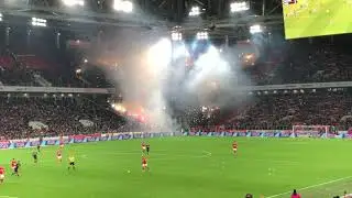 Атмосфера на матче 