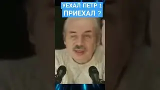 УЕХАЛ ПЕТР 1 - ПРИЕХАЛ?Николай  Левашов.