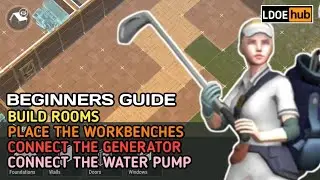 Step by step to build settlement' base for beginners || Last day on earth survival (LDOE)