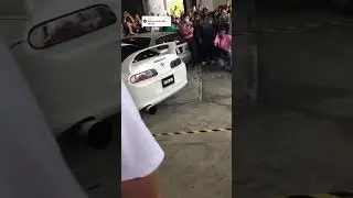 Toyota Supra разорвала глушитель 😂😂😂😂вот это мощь💪💪💪