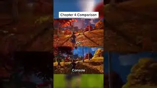 Fortnite chapter 4 graphics pc vs console