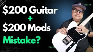 Is Modding The Cheapest Squier a Mistake?
