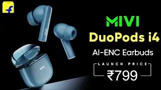 Mivi DuoPods i4 TWS Earbuds | 13mm Drivers | Low- Latency | 50 Hours Battery | Features | Price