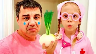 Nastya y sus días de cuarentena con papá