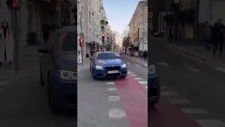BMW M5 F10 хасанит в центре Москвы😁😁😁👍