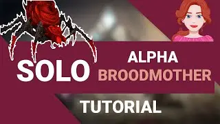 Alpha Broodmother Lysrix Solo-Bossfight TUTORIAL with mutated Boss-Megatheriums on TheIsland