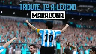 PES 2021 - Classic Argentina vs Classic Brazil - International Cup | Maradona