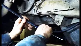 Замена тормозных тросов Citroen C8 / Peugeot 807
