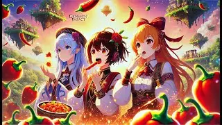 Пробуем на вкус красный перчик (01) Genshin Impact