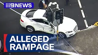 Man charged over alleged stabbing rampage in Sydney | 9 News Australia