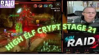 stage 21 High Elf Crypt Faction Wars raid shadow legends