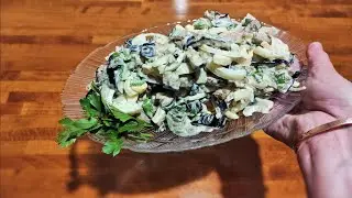 Буду готовить всё лето! Шикарный салат из баклажан!