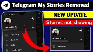Telegram new update || Telegram My stories removed update || Telegram stories not showing