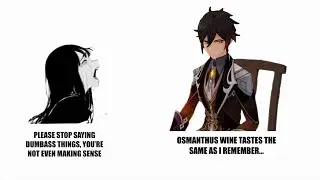 Babe please you're not Zhongli from Genshin Impact
