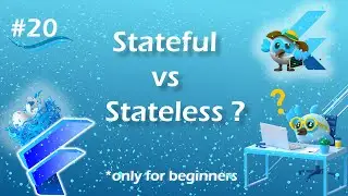 Stateful & Stateless widget | Flutter stateful widget | Flutter stateless widget.