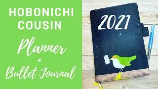 PLANNER PEACE | 2021 Hobonichi Cousin Planner + Bullet Journal Setup