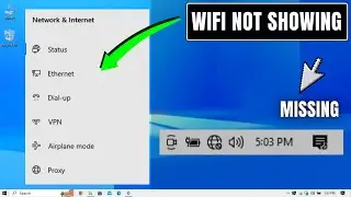 Wi-Fi Icon Not Showing or Missing From Taskbar in Windows 10/11