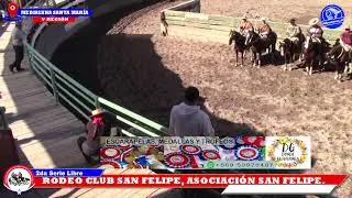 2DA SERIE LIBRE,  RODEO CLUB SAN FELIPE, ASOCIACION SAN FELIPE, MEDIALUNA SANTA MARIARA
