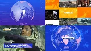 News Channel Rebrand Pack AFTER EFFECTS Template Videohive 32823126