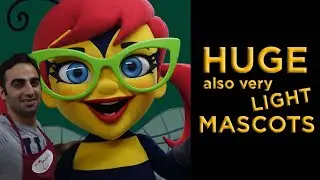 Huge also very light mascots !