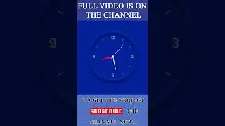 Javascript Neumorphism Clock 