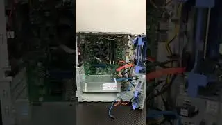 Working on Free PC! Dell Optiplex 3040 (Cable management & Clean)