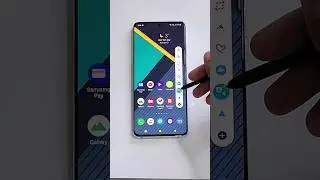 S pen menu customization 