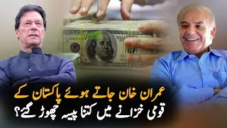 How Much Pakistani foreign exchange reserves Imran Khan Govt Left Behind? | PTI Govt