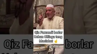 Qiz farzandi borlar ko‘rsin