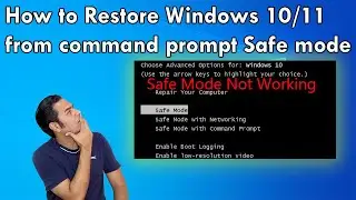 Recover Windows 10/11 from safe mode | MyTechchannel100