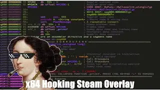 x64 Game Hacking | Hooking Steam Overlay Present Function Dx11