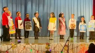 Kids message on Food | Healthy VS junk food | IISJ winter concert 2024