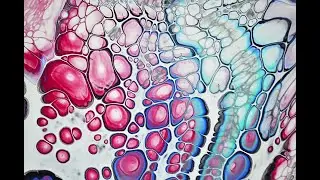Химический и физический процесс в Акриловой Заливке/ Полезное видео по  Fluid Art.