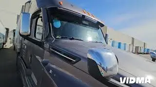 Обзор уютной и домашней  кабины Freightliner,lorausa