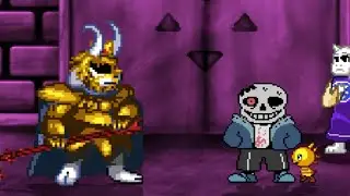 UNDERTALE MUGEN KOR ASGORE SURVIVAL MODE | FUNNY GAMING