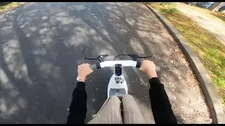 OKAI Beetle Electric Scooter: POV Rider Footage