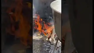 Какая свадьба без главного блюда, и обязательно на костре🤌🏼🥩! 