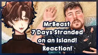 MrBeast 7 Days Stranded on an Island Reaction | JaykunVT Reacts | Vtuber Reaction