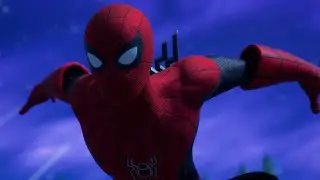 Web-Swinging with MCU Spider-Man (No Way Home Suit) || Fortnite: FLIPPED