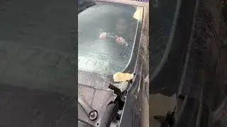 Когда разбила машину