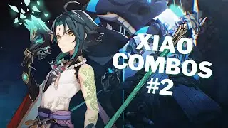 SECRET XIAO COMBOS! DOUBLE PLUNGE DAMAGE STRAT (genshin impact)